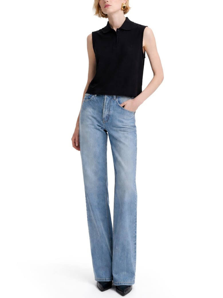 jeans straight fit blue by Selfnex