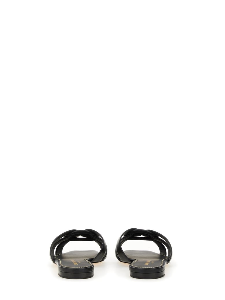 mules tribute black leather by Selfnex