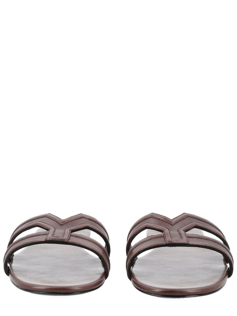 sandals mabrouka brown by Selfnex
