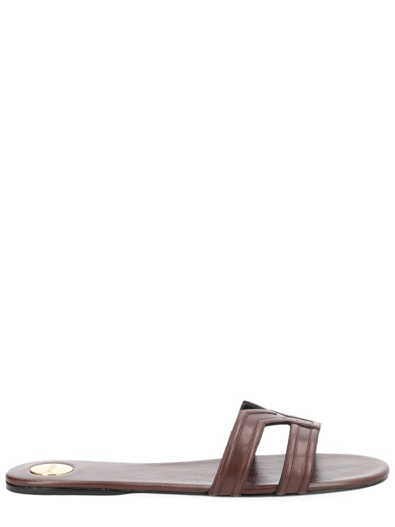 sandals mabrouka brown by Selfnex