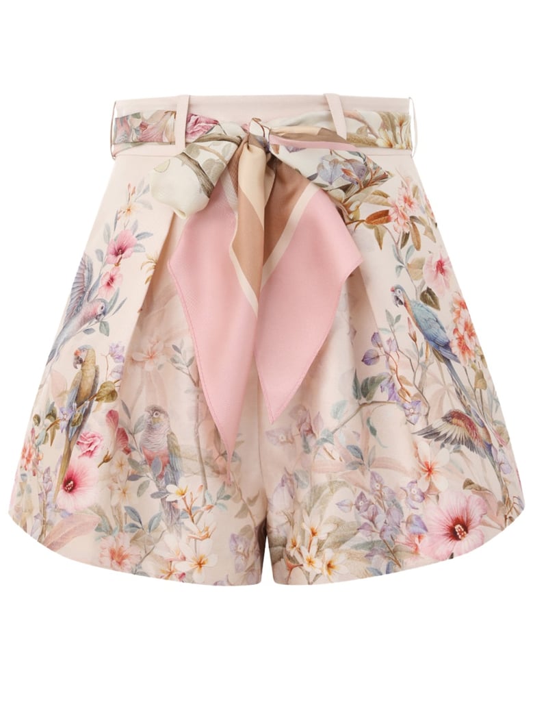 rebellion pleated shorts by Selfnex
