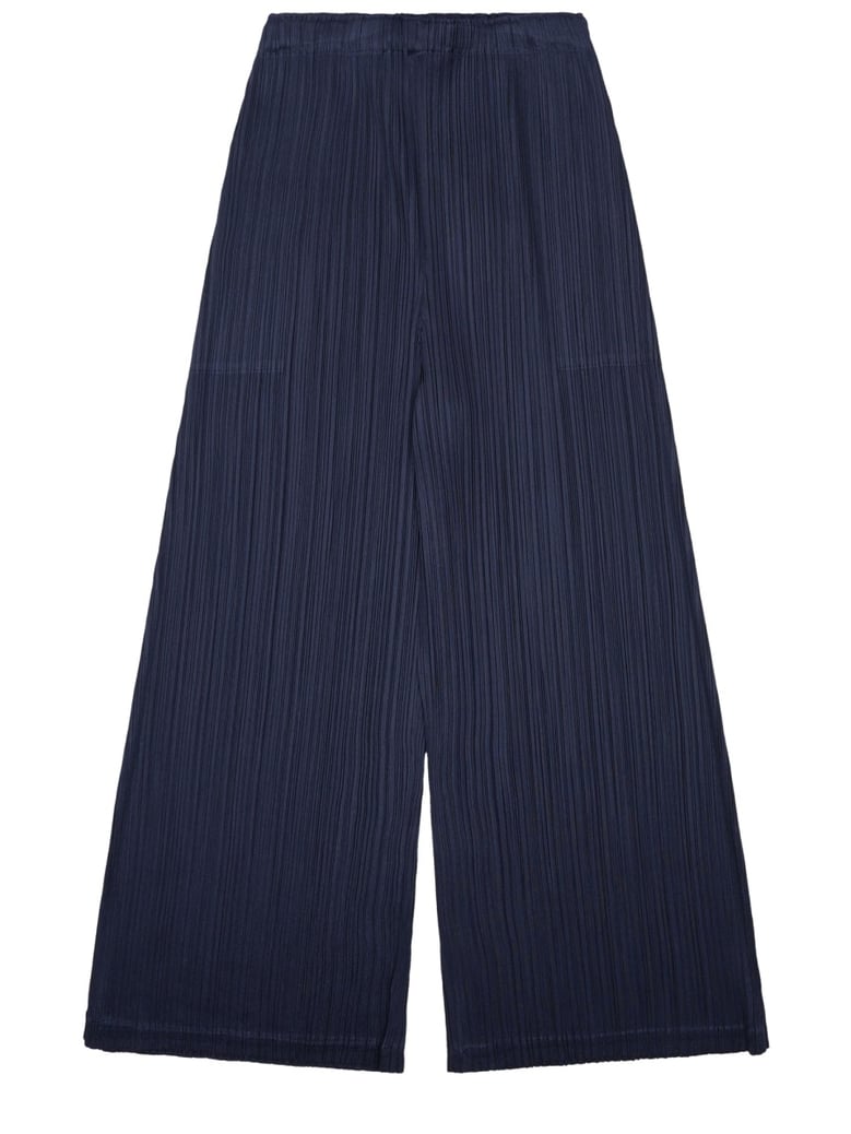 pleated trousers blue by Selfnex