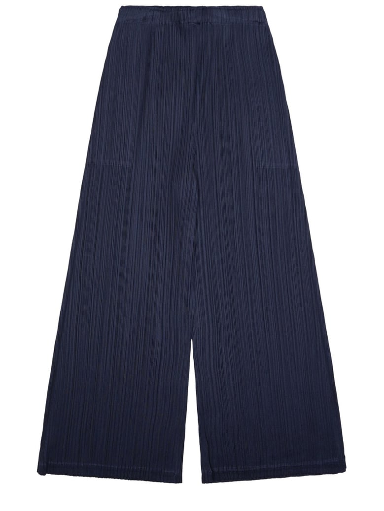 pleated trousers blue by Selfnex