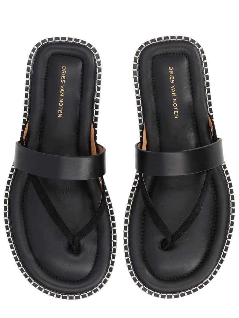 leather sandal by Selfnex