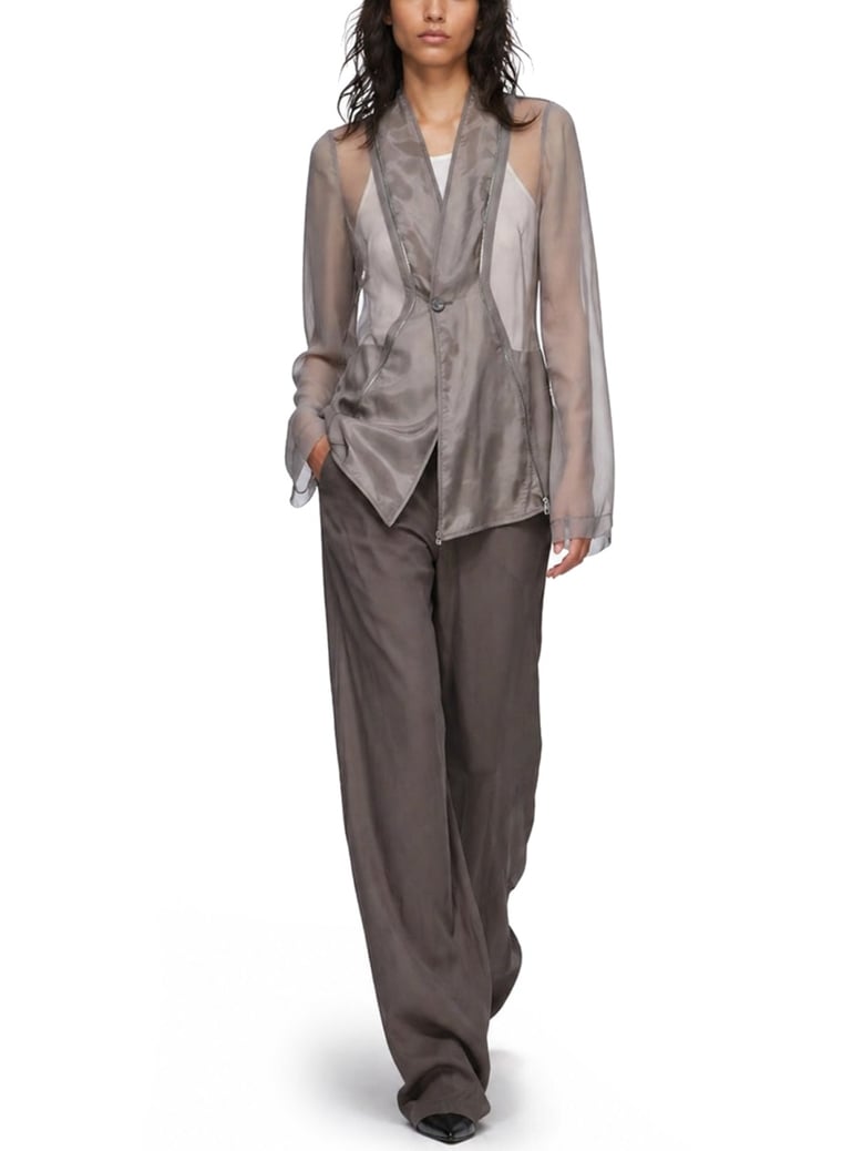 single-breasted jacket stag grey by Selfnex