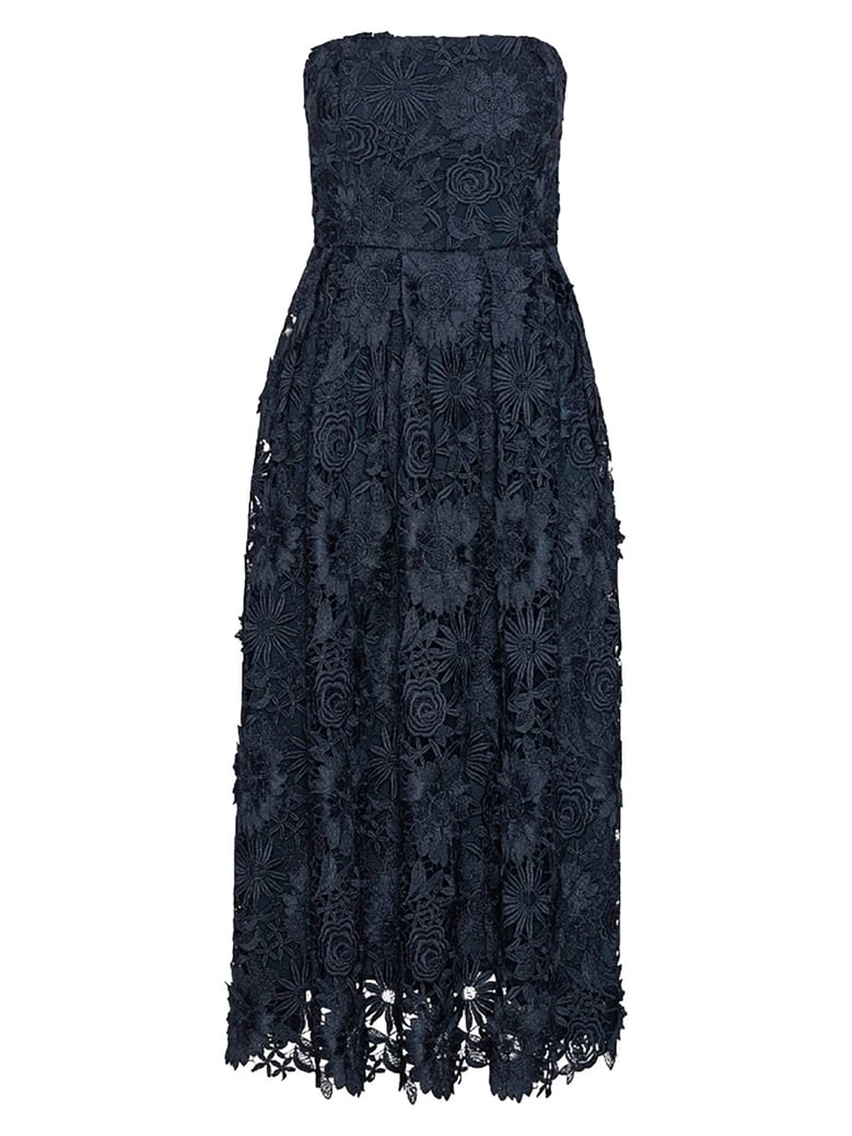 3d lace midi dress by Selfnex
