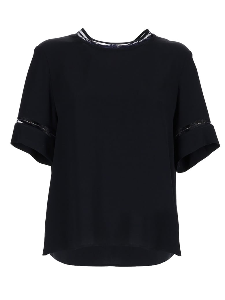 t-shirt with transparent details by Selfnex
