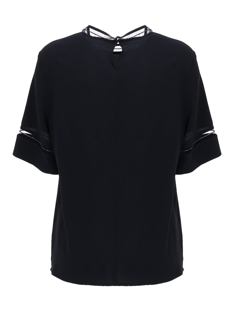 t-shirt with transparent details by Selfnex