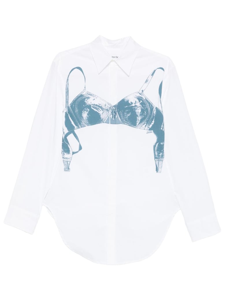 shirt scanned bra white by Selfnex