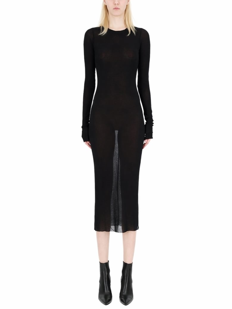 long-sleeved midi dress by Selfnex