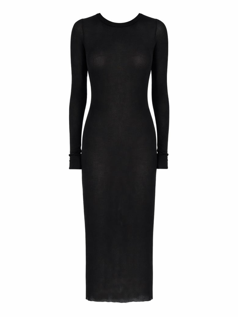 long-sleeved midi dress by Selfnex