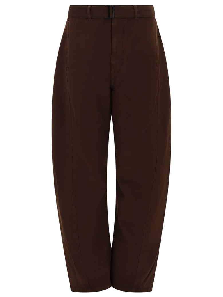 trousers twisted brown by Selfnex