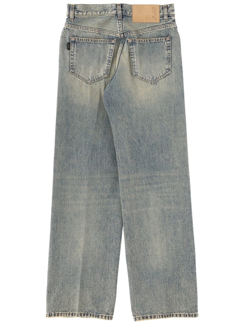 loose fit denim jeans by Selfnex
