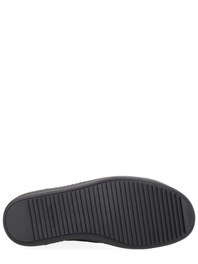 sneakers laceless vintage black by Selfnex
