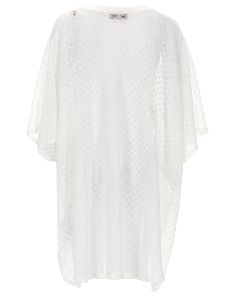 caftan cover-up white by Selfnex