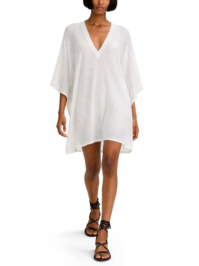 caftan cover-up white by Selfnex