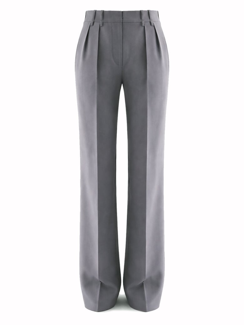 wool gabardine pants by Selfnex