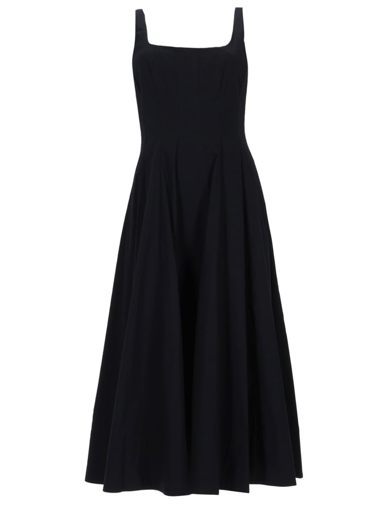 midi dress wells black by Selfnex