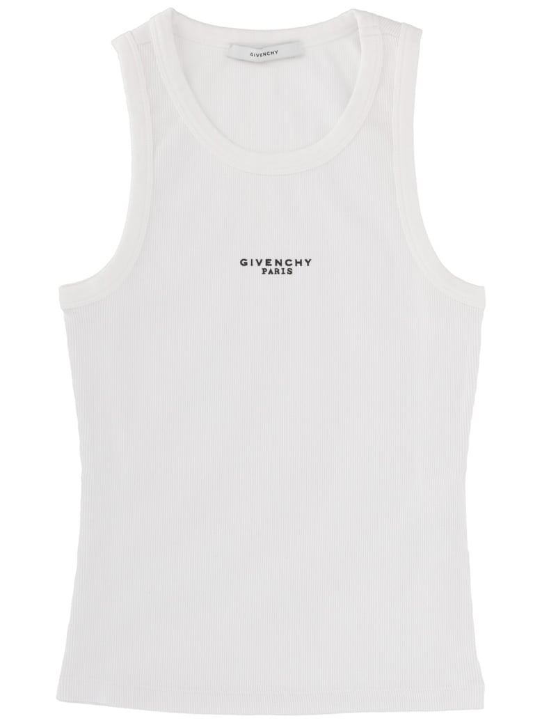 logo slim fit tank top by Selfnex