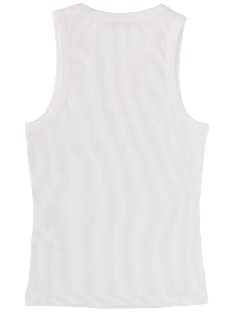 logo slim fit tank top by Selfnex