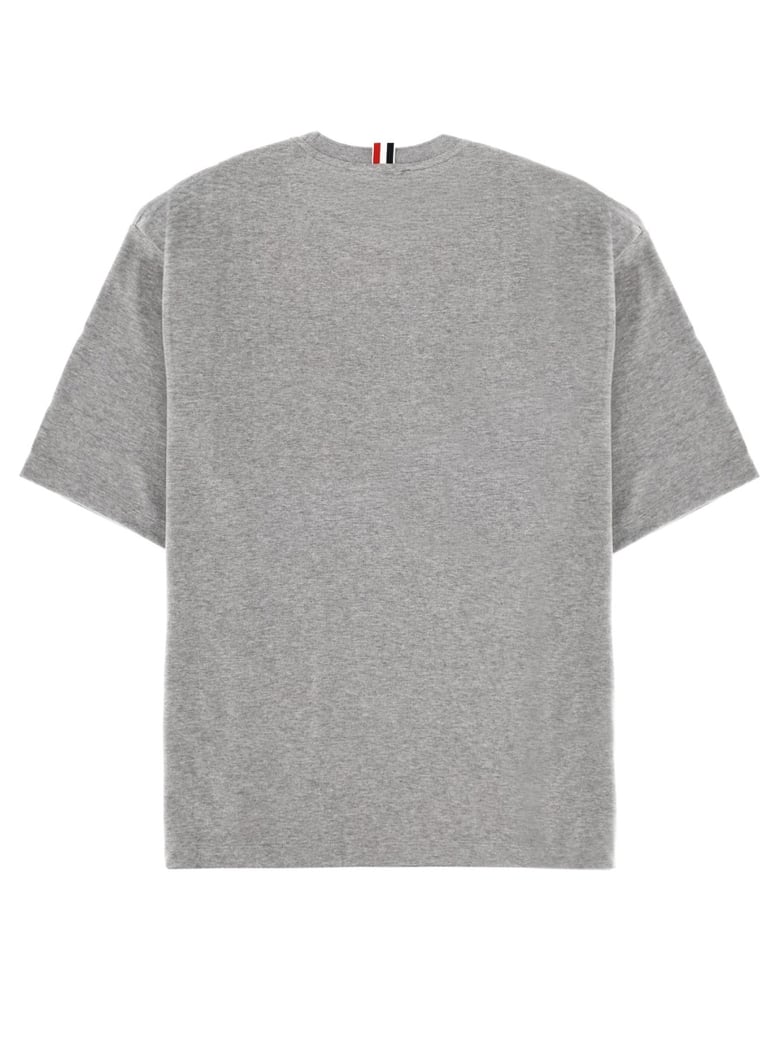 grey oversize fit t-shirt by Selfnex