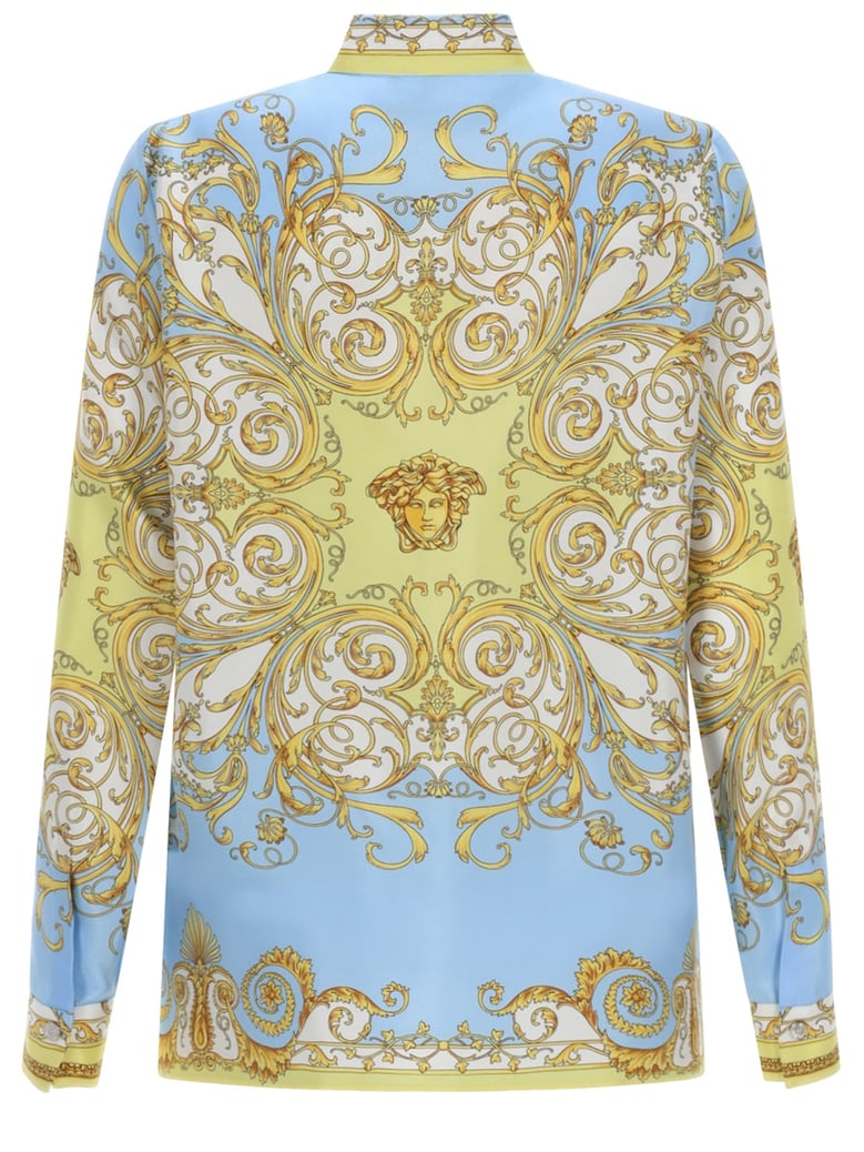 shirt baroque print silk by Selfnex