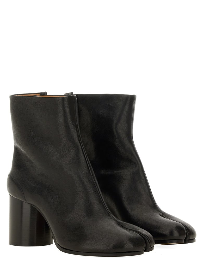 boots tabi black leather by Selfnex