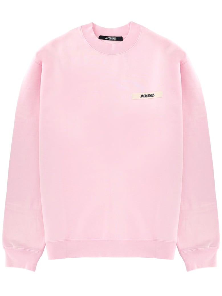 grosgrain logo sweatshirt by Selfnex