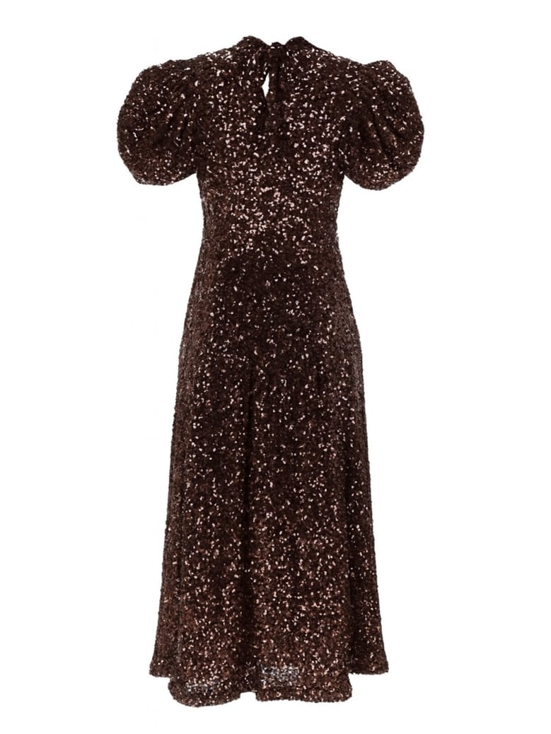 midi dress with sequins by Selfnex