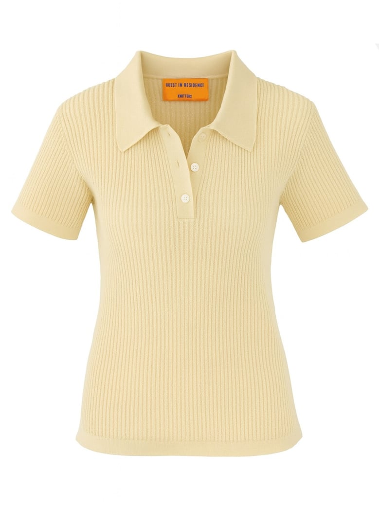 shrunken polo shirt by Selfnex