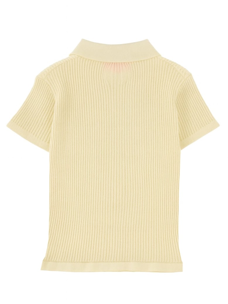 shrunken polo shirt by Selfnex