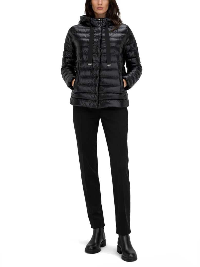 down jacket with hood by Selfnex
