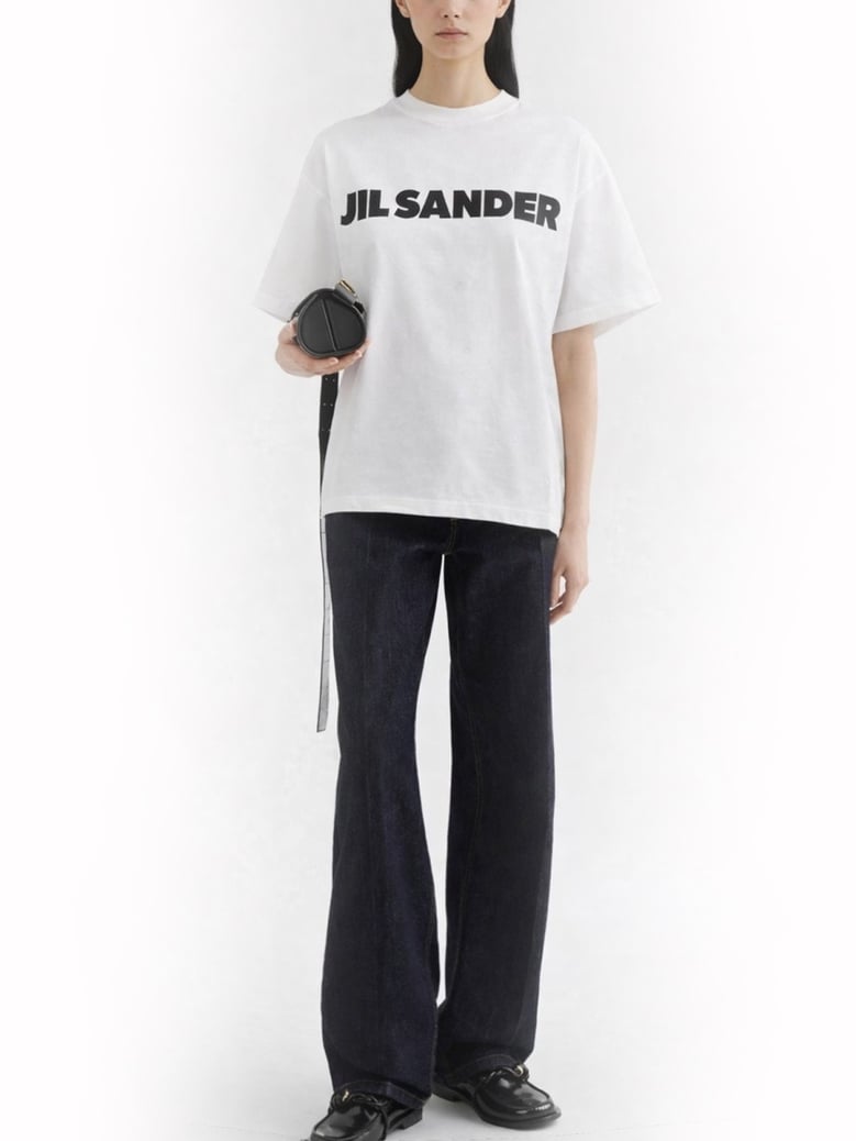 logo cotton t-shirt by Selfnex