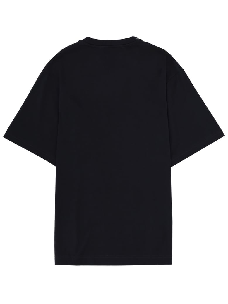 logo t-shirt in blue by Selfnex