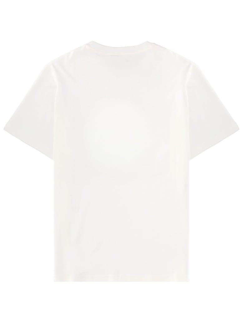 logo t-shirt in white by Selfnex