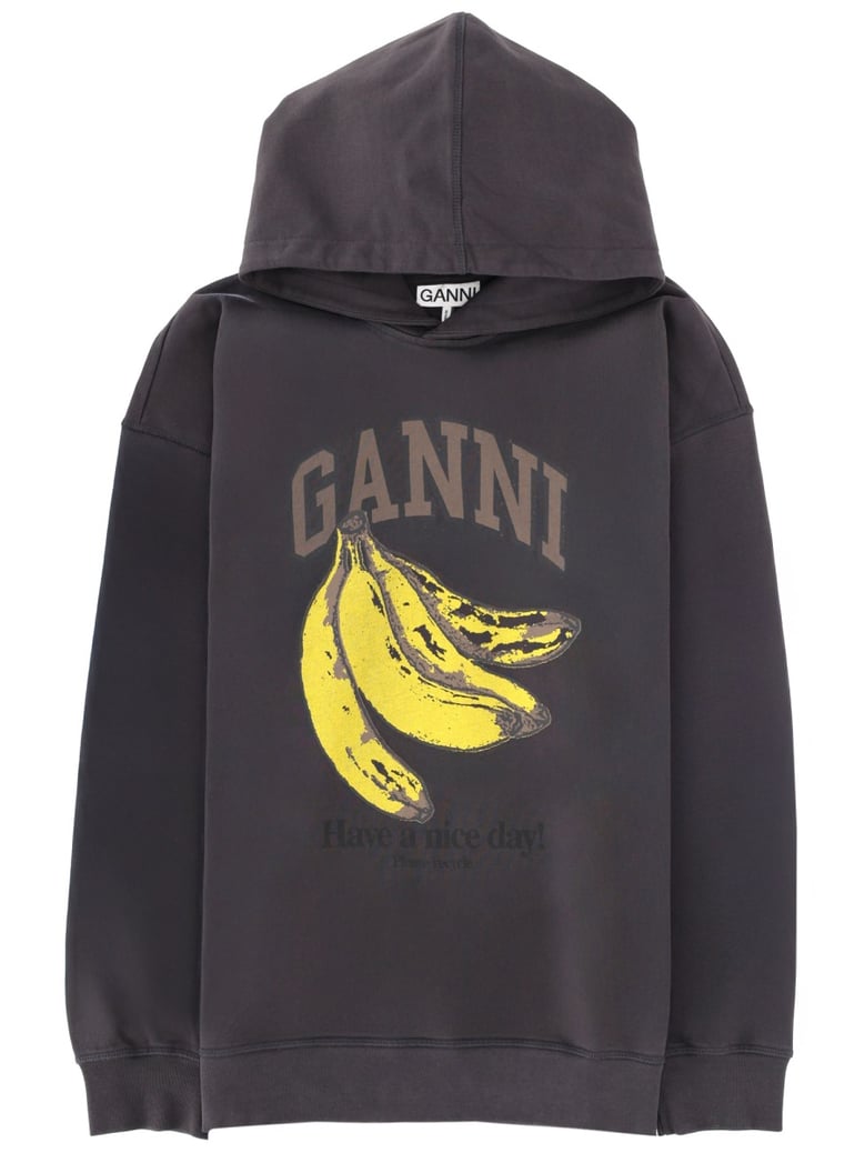 organic cotton hoodie in charcoal by Selfnex