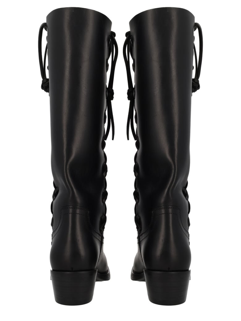 roxanne leather boots by Selfnex