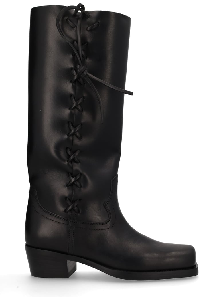 roxanne leather boots by Selfnex