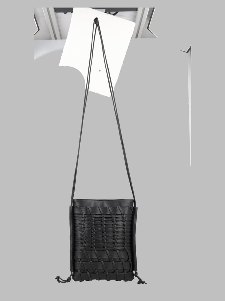 shoulder bag trena black calf leather by Selfnex