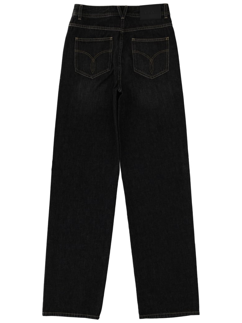 jeans with studs and crystals by Selfnex