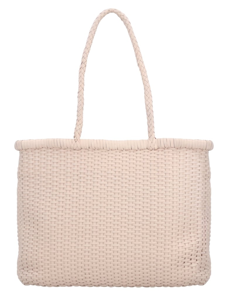 shoulder bag b weave beige by Selfnex