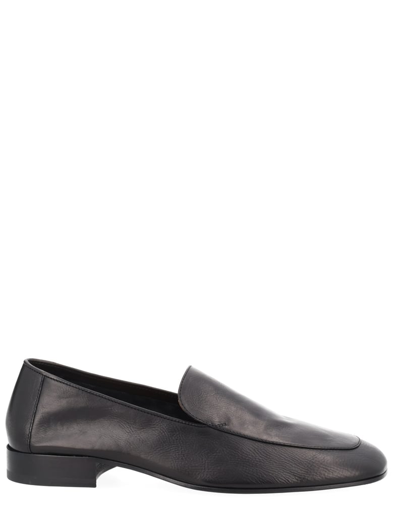loafers leather black by Selfnex