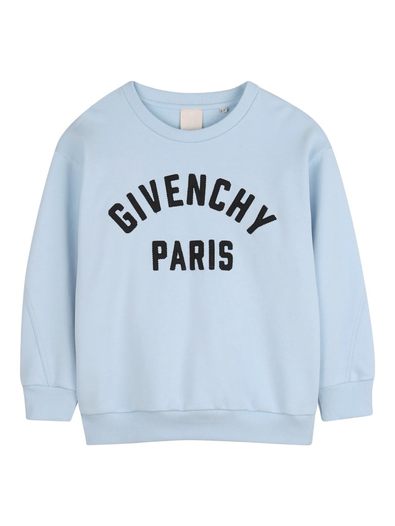 sweatshirt with logo blue by Selfnex