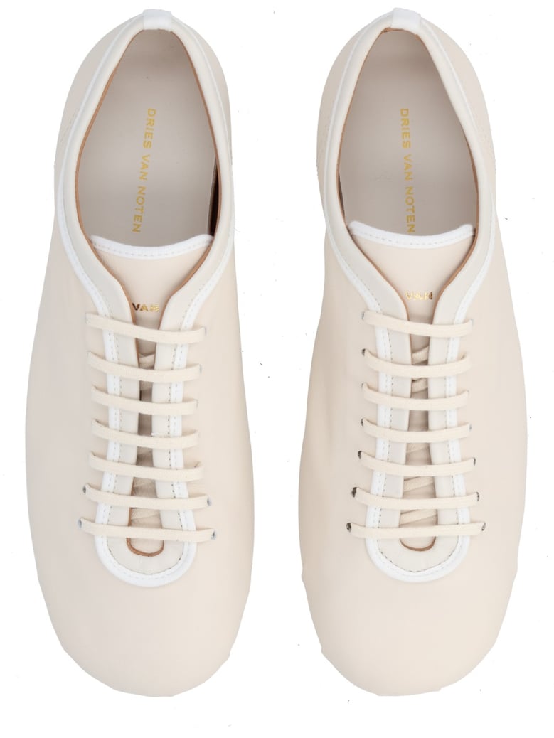 sneakers ballerina leather white by Selfnex