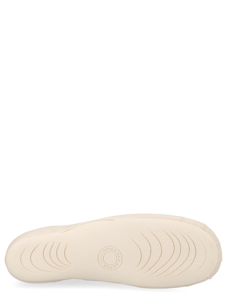 sneakers ballerina leather white by Selfnex