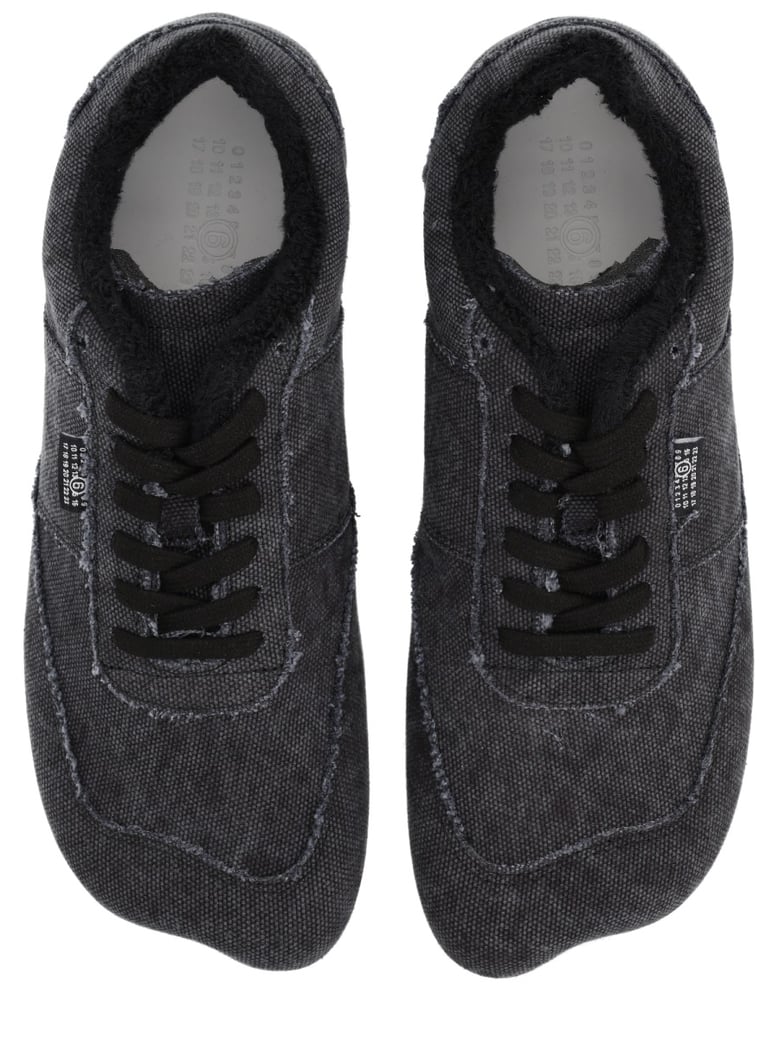 anatomical canvas sneaker by Selfnex