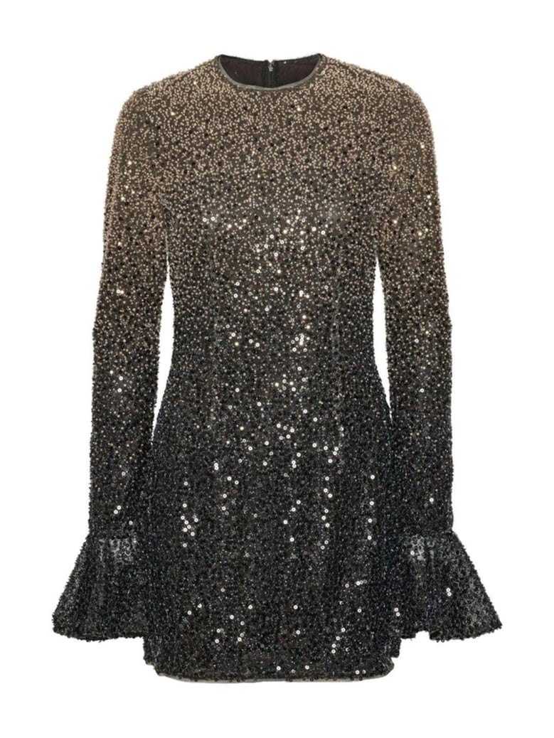 mini dress with sequins by Selfnex