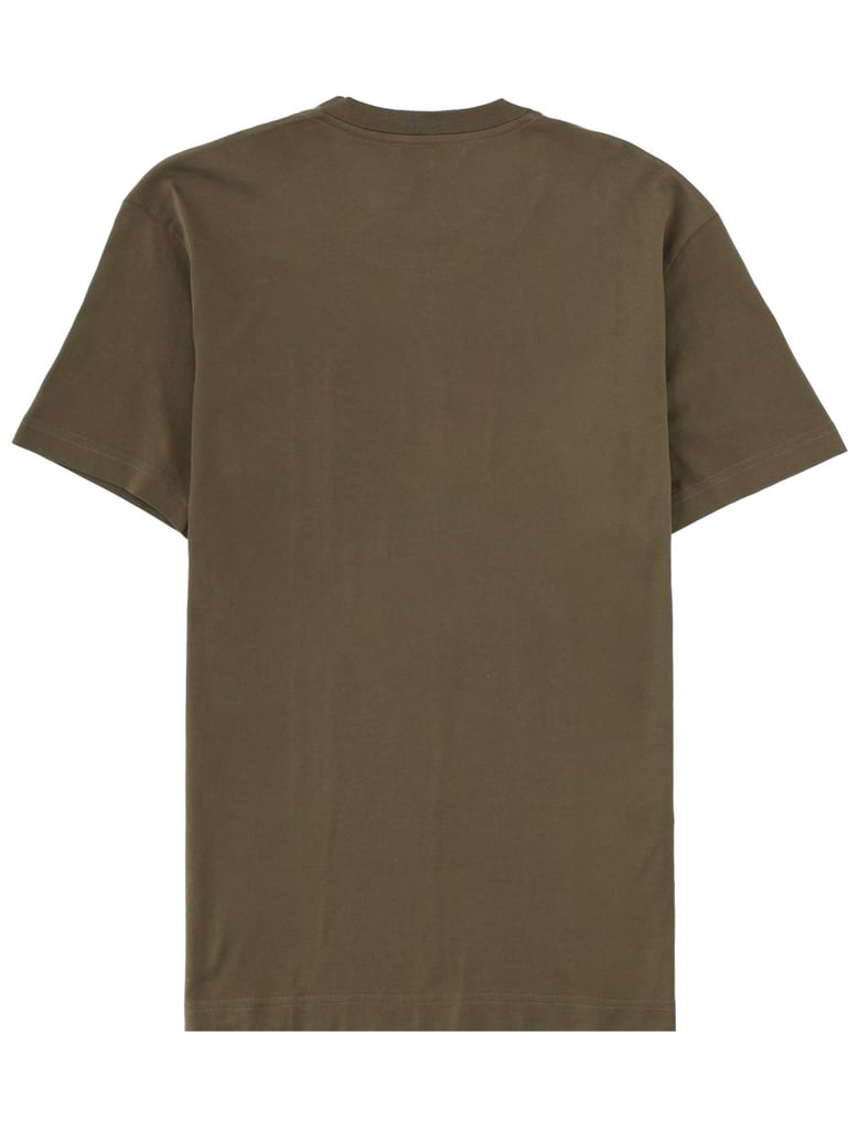 t-shirt with logo brown by Selfnex