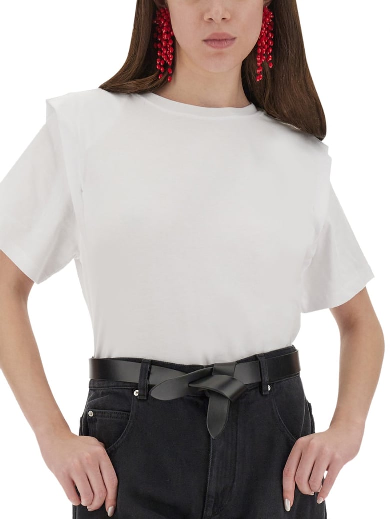 cotton t-shirt with straight rim by Selfnex