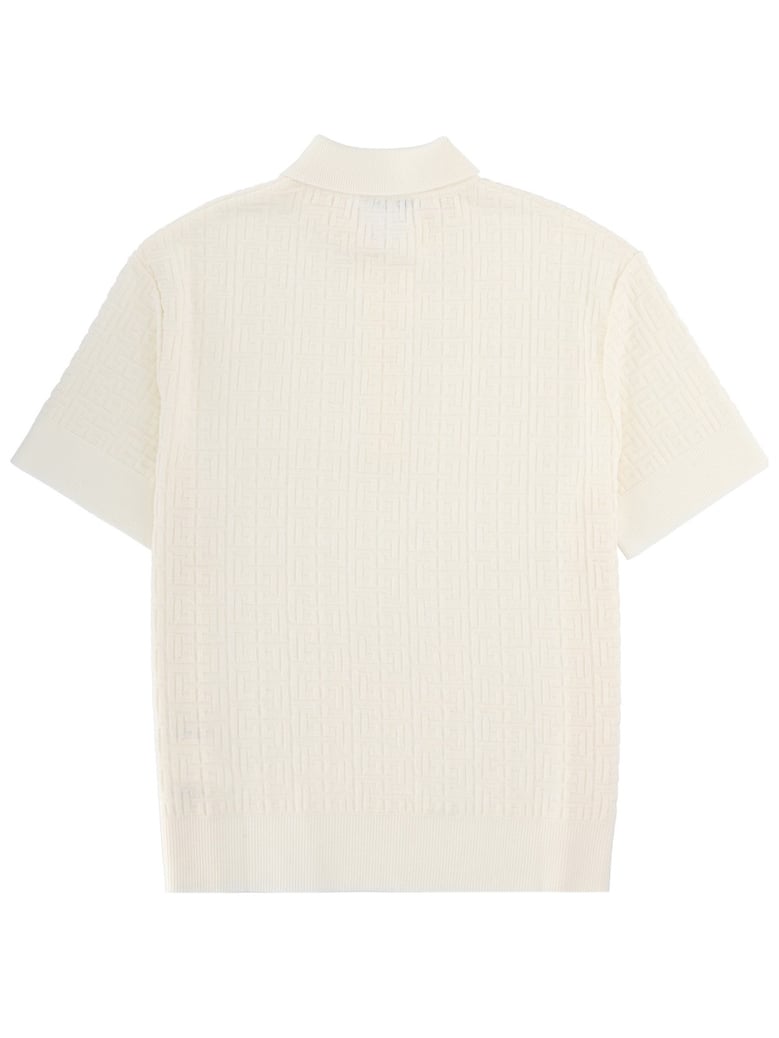 merino wool polo shirt by Selfnex